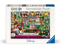 Ravensburger Disney Christmas Café - Kerst Legpuzzel - 1000 Stukjes - Puzzel voor Volwassenen