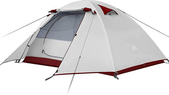 tent 4 persoons -forceatt tent voor 2 en 4 personen, kamperen, waterdicht, 3-4 seizoen, ultra-lichte tenten met kleine pack-maat, dome-tent instant ingesteld voor trekking, buiten, festival. - (WK 02123)