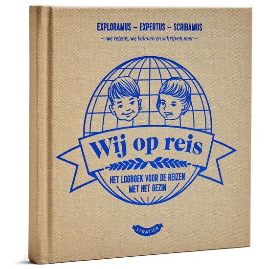 Uitgeverij Stratier - Wij Op Reis - Invulboek - de wonderjaren