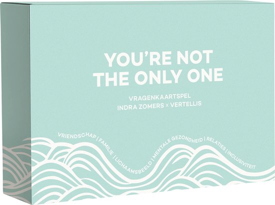 Vertellis You're Not the Only One - Vragenspel voor Tieners en Pubers - Kaartspel en Gesprekskaarten voor Vriendinnen, Vrienden en Ouders - Cadeau voor Tienermeisjes en Jongens