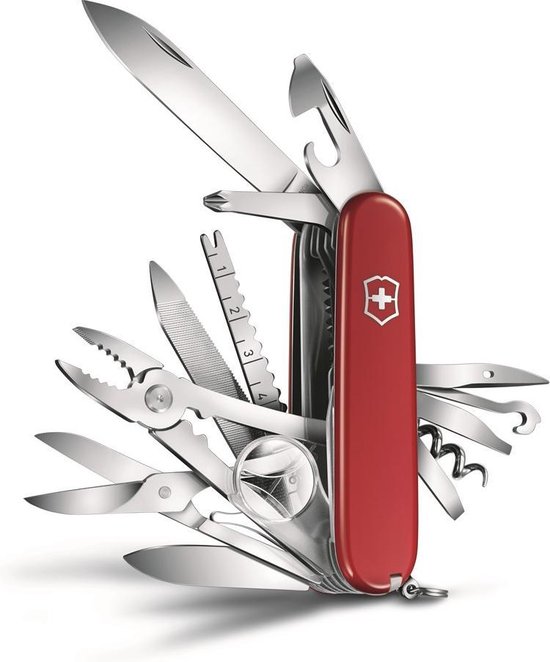 Victorinox Swiss Army Champs Multitool 33 Functies Rood