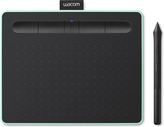 Wacom Intuos Pen & Bluetooth Small - Tekentablet - 152 x 95 mm - Pistache