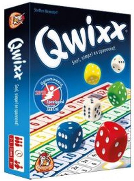 White Goblin Games - Qwixx - dobbelspel - basisspel