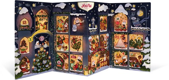 Yogi Tea Christmas Adventkalender - Biologische Thee - 24 Theezakjes - NL-BIO-01