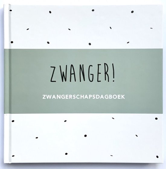 Zwangerschapsdagboek groen - Invulboek zwangerschap - Zwangerschapsboek - Zwanger invulboek - Negen maanden dagboek - Mijn 9 maanden - 9 maanden dagboek - Cadeau zwangere vrouw - Groen