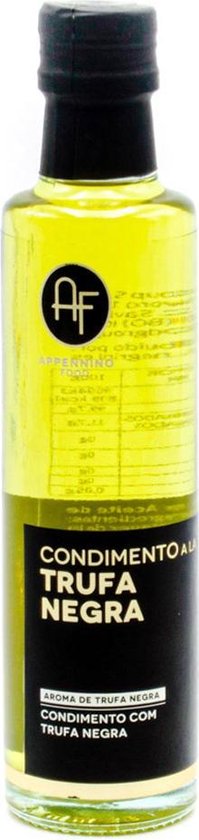 Zwarte Truffelolie – Appennino Food - Olijfolie met Truffel - 1 x 250 ml